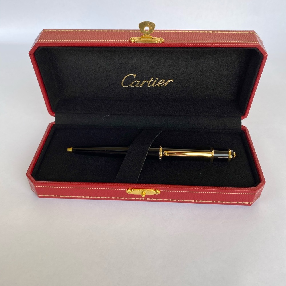 Used Like New Cartier Ballpoint Pen Black